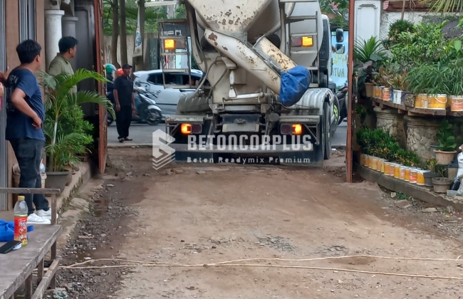 Jual Cor Beton Readymix Untuk Jalan di Renged Tangerang