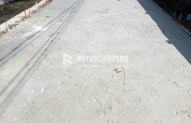 Jual Cor Beton Readymix Untuk Jalan di Dangdeur Tangerang