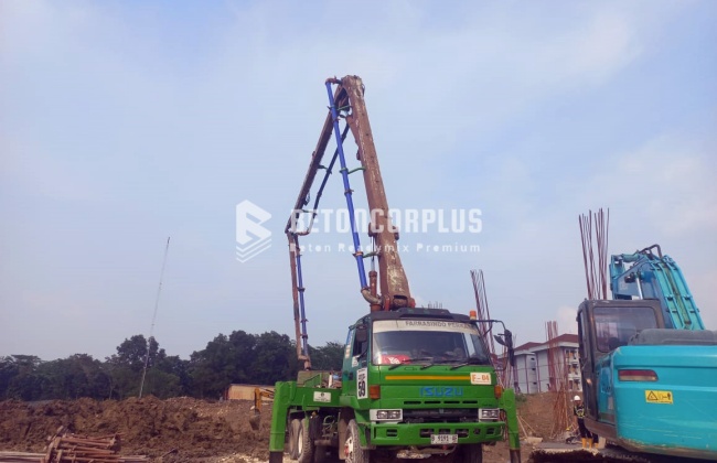 Tempat Sewa Concrete Pump Untuk Cor di Solear Tangerang