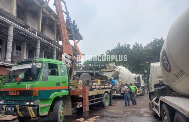 Tempat Sewa Concrete Pump Untuk Cor di Binong Tangerang