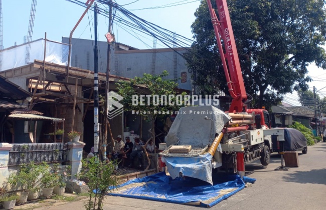 Tempat Sewa Concrete Pump Untuk Cor di Blukbuk Tangerang