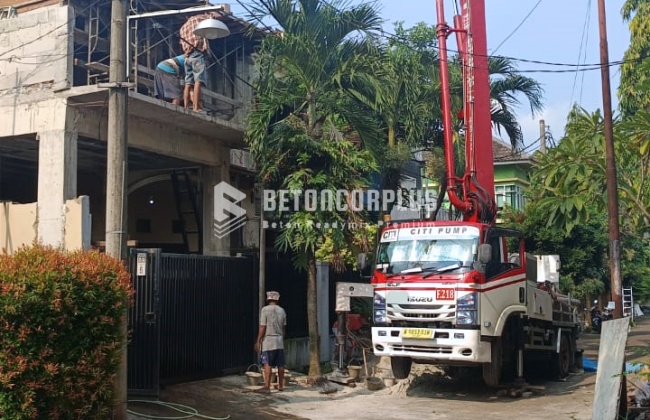 Tempat Sewa Concrete Pump Untuk Cor di Kosambi Tangerang