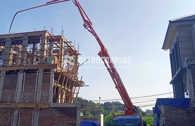 Tempat Sewa Concrete Pump Untuk Cor di Sukawangi Bekasi