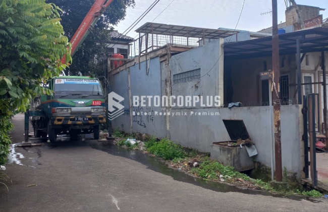 Tempat Sewa Concrete Pump Untuk Cor di Mekar Kondang Tangerang