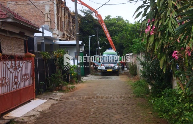 Tempat Sewa Concrete Pump Untuk Cor di Kuta Jaya Tangerang