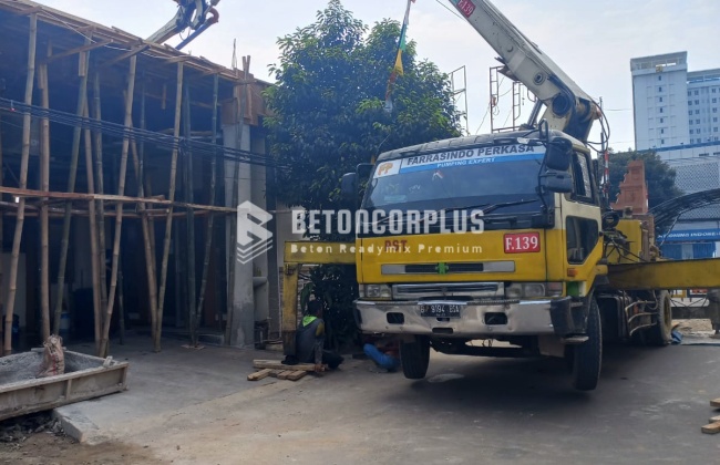 Tempat Sewa Concrete Pump Untuk Cor di Rancailat Tangerang