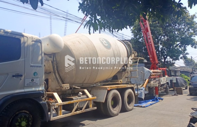 Supplier Cor Beton Readymix Untuk Rumah di Abadijaya Depok